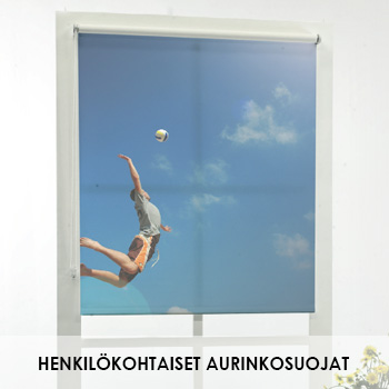HENKIL&Ouml;KOHTAISET AURINKOSUOJAT